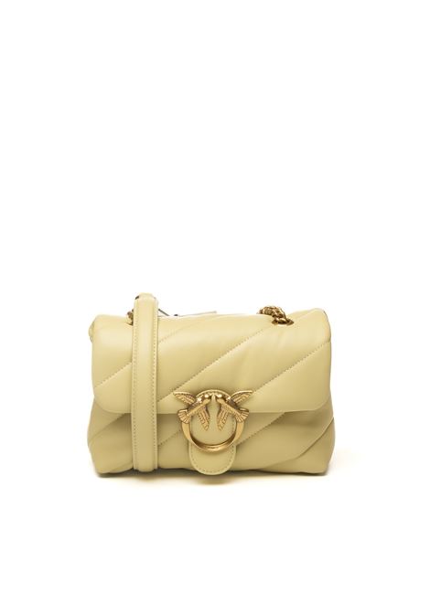 borsa a spalla love puff mini vaniglia/oro PINKO | 100039-A0F2LOVE PUFF MINI-C39Q